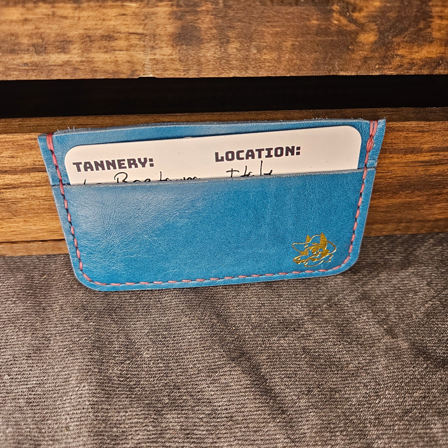 Gaucho Cyan Mini Wallet