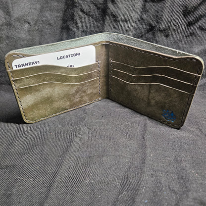 Rustic Metallic Sapphire Deluxe Bifold
